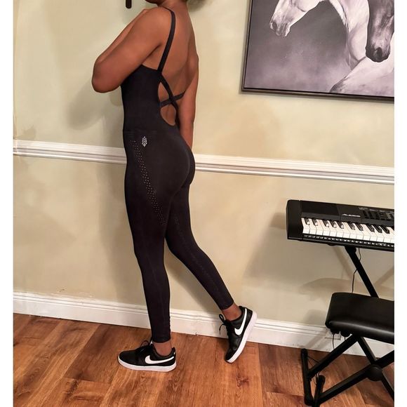 FREE PEOPLE GOOD KARMA JUMPSUIT XS/S NWOT - Picture 12 of 13